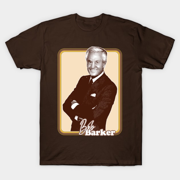 Bob Barker /// Retro Fan Design T-Shirt by DankFutura